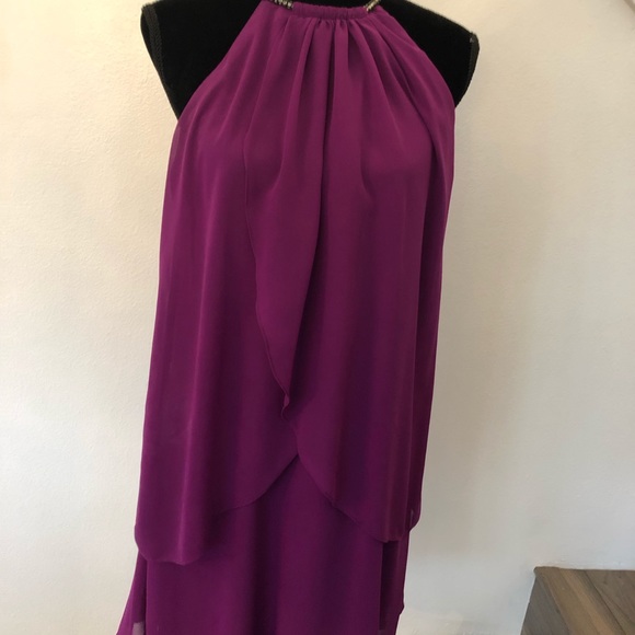 Fuscia layered party dress! - Picture 5 of 8